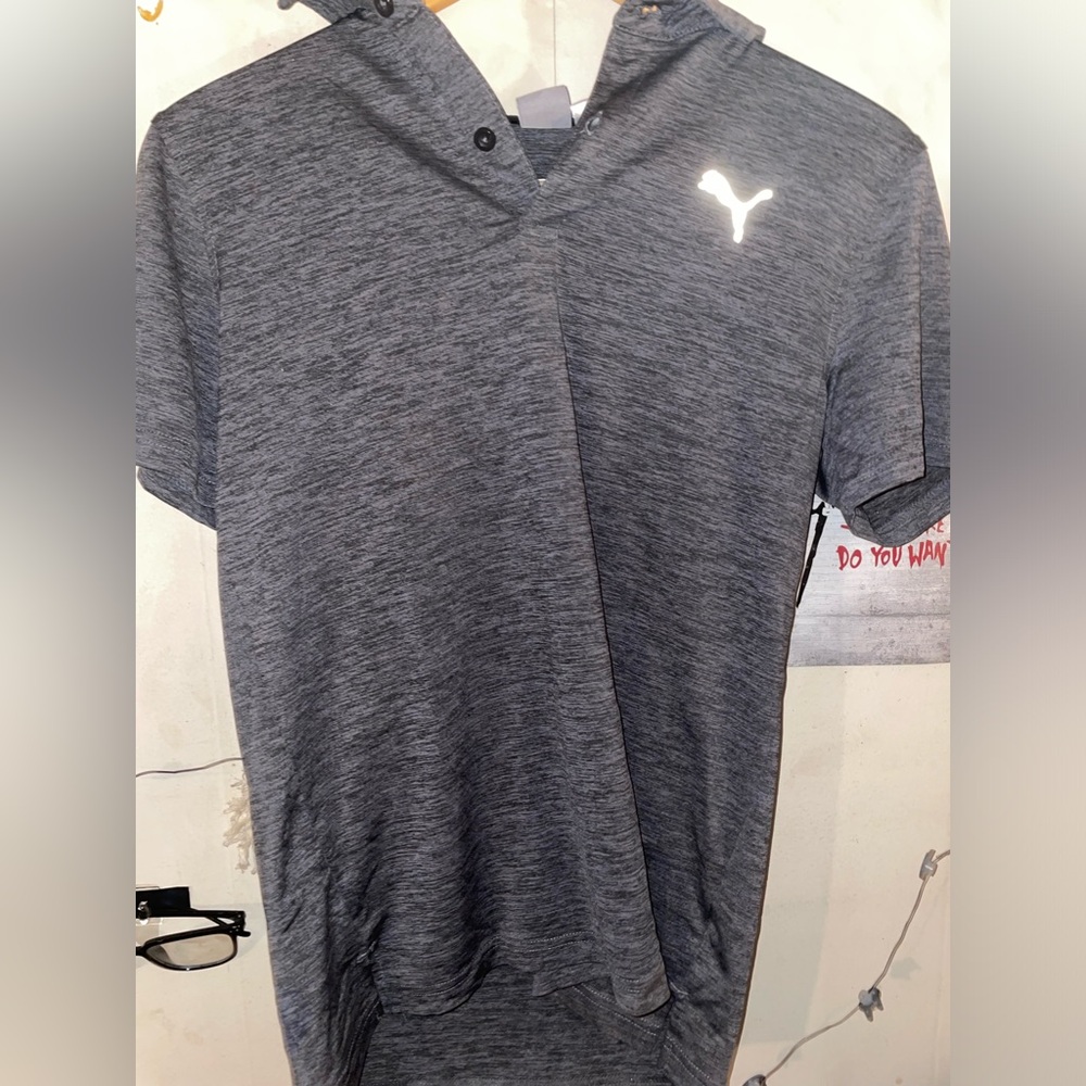 Grey puma polo